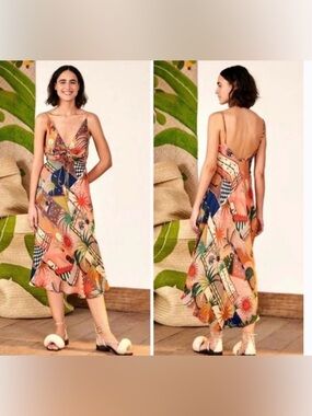 Farm Rio Mystic City Midi Dress